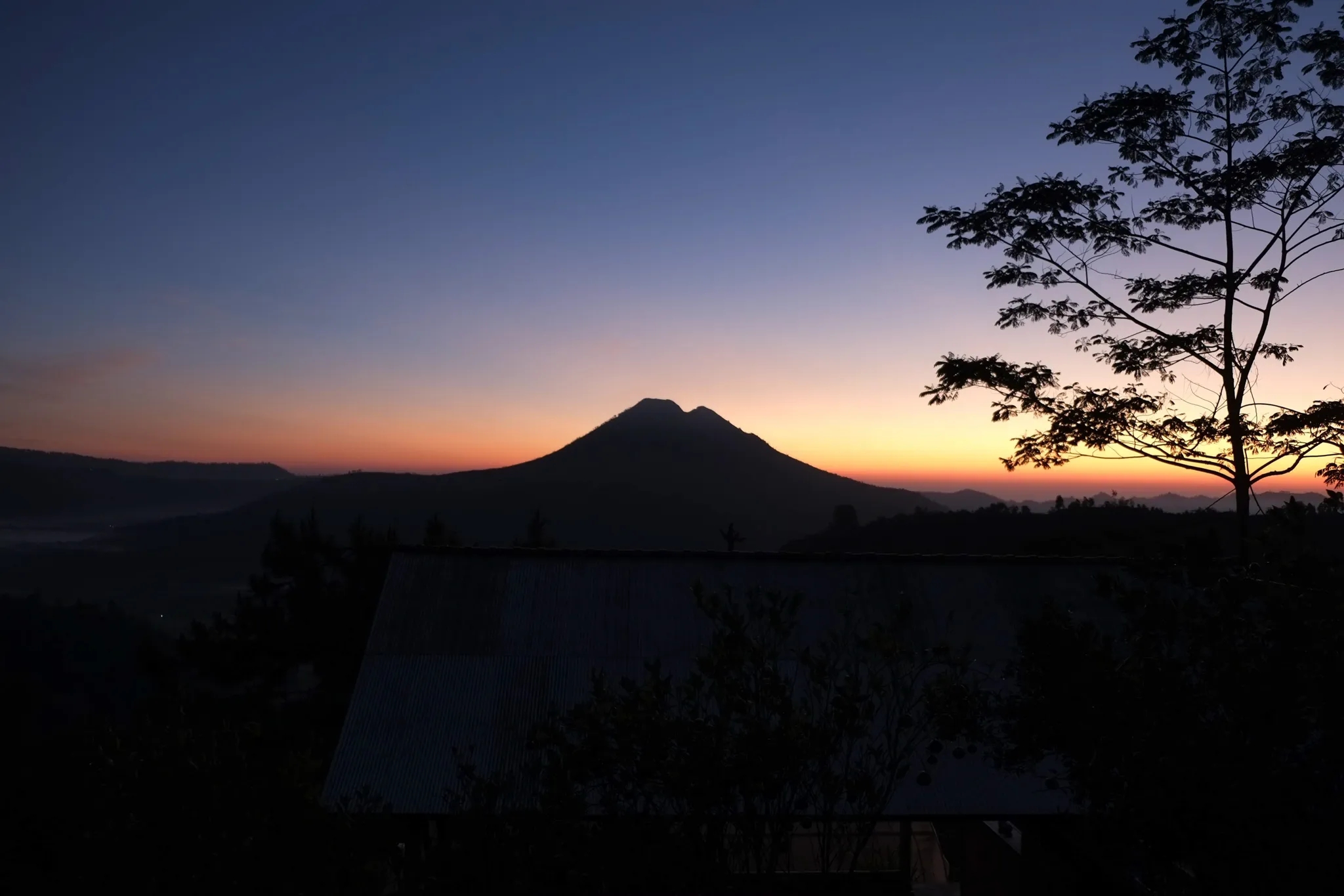 Mount Batur in the morning