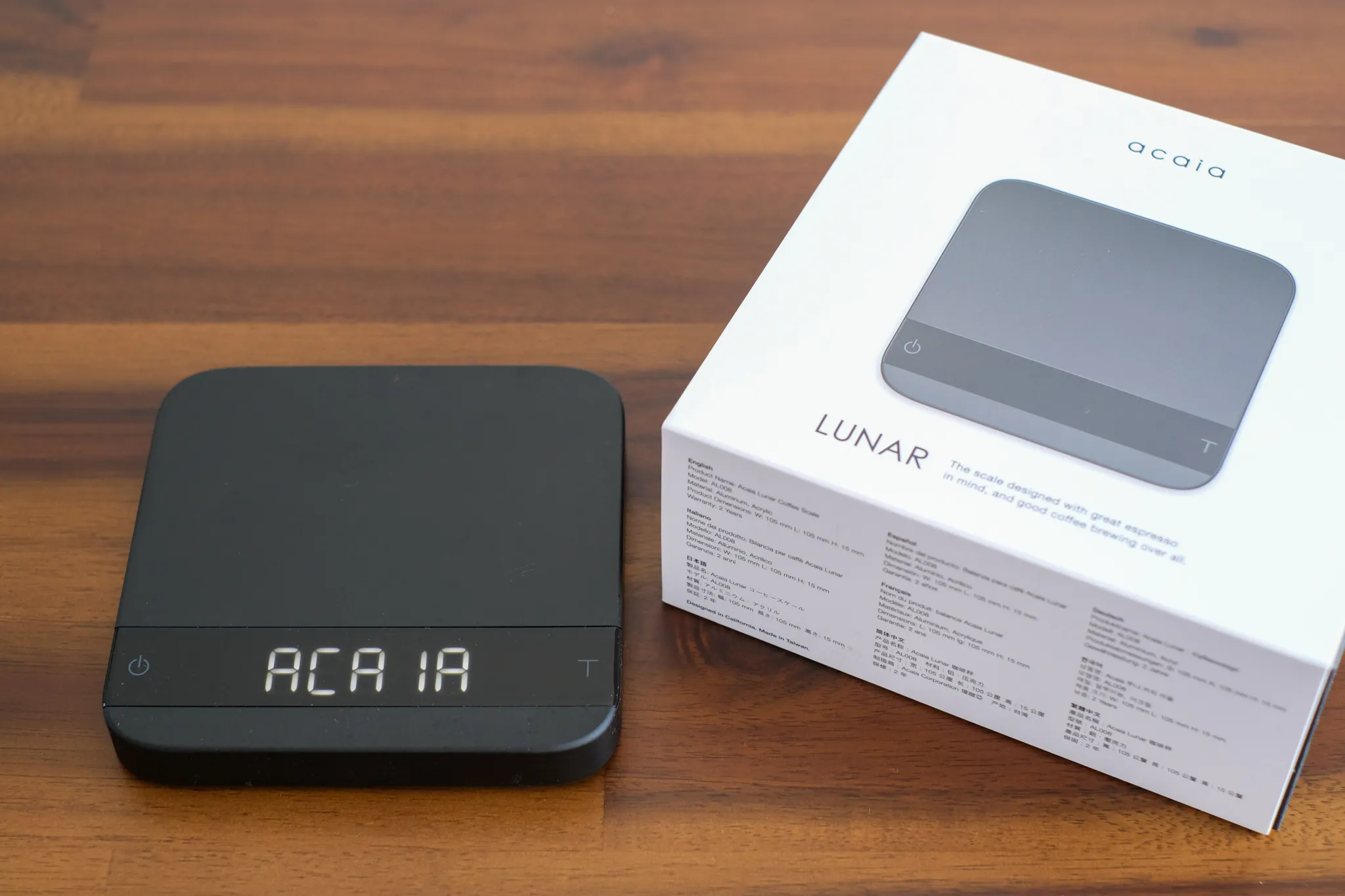 エスプレッソスケール acaia Lunar 2021